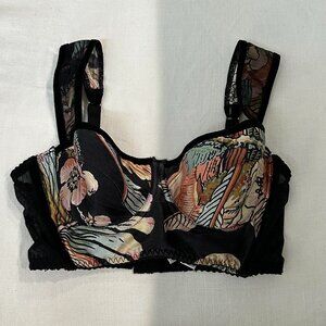 Floral Corset Bra